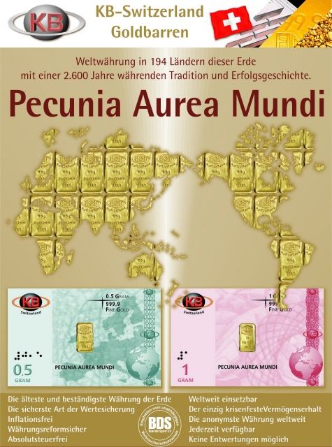KB-Währungsgold sucht Geschäftspartner - Franchising - Pocking