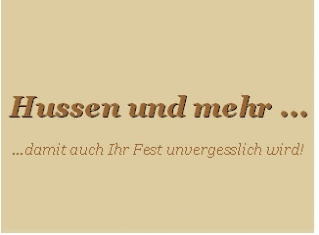 Hussenverleih und Dekorationsservice - Hochzeitsorganisation - Renningen