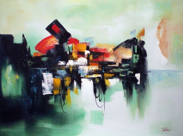 Abstrakte Malerei für stilvolle Räume - Malen Zeichnen - Erwitte 