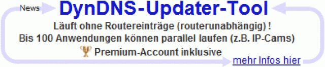 DynDNS Updater Tool - Edv Dienste - Frankurt