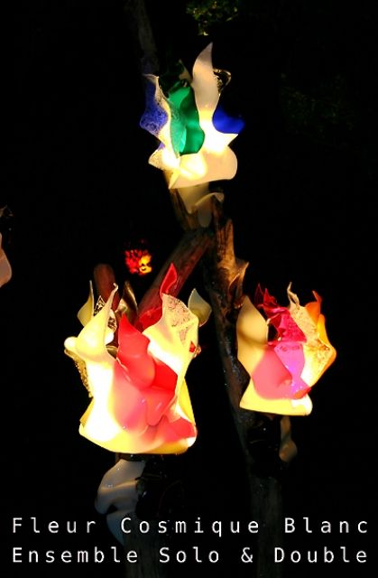 Leuchtende Blüte  - Fleur Finesse – LichtKreationen – Illumination Art  - Rund Ums Haus - Köln