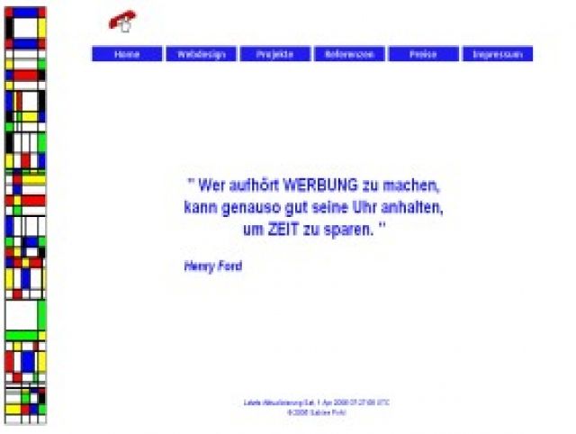 Frisches Design fürs Internet - Webdesign - Bundesweit