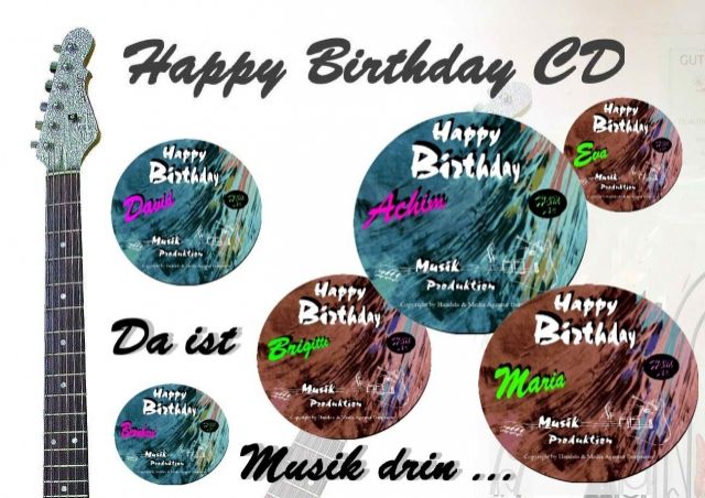 D i e Geburtstags CD - Audioproduktion - Denzlingen