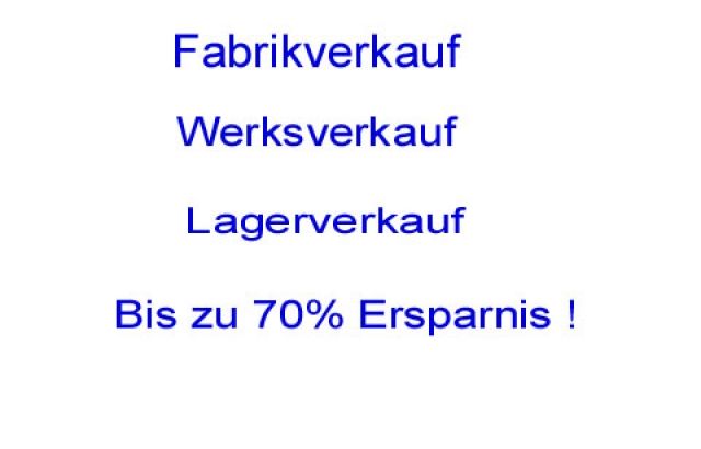 Sonderposten - Restposten - Rest Sonderposten - Marksuhl