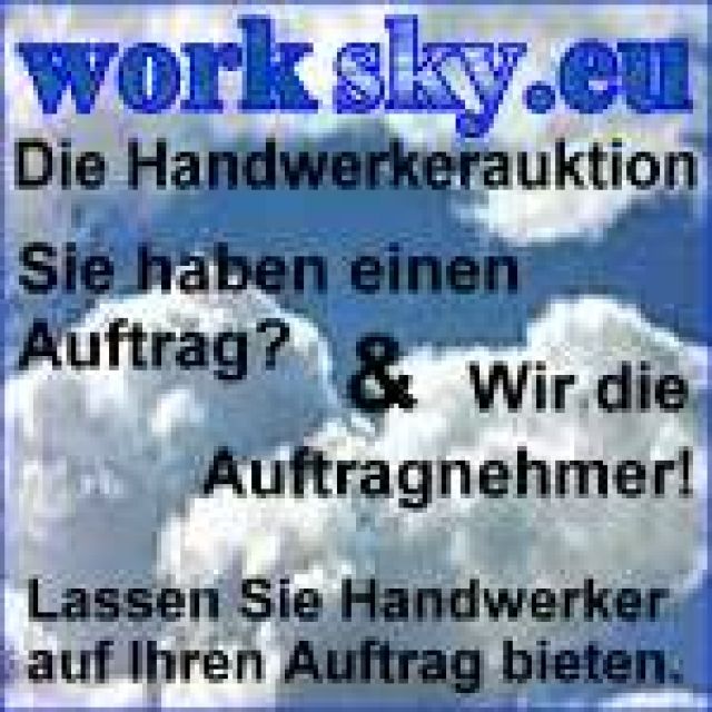 Handwerkerauktion worksky.de - Rund Ums Haus - Rheine