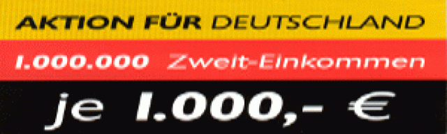 AKTION FUER DEUTSCHLAND - Nebenjob - Bundesweit