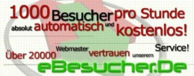 Besucher für die Homepage - Webdesign - Bundesweit