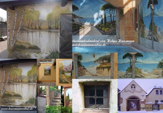 Illusionsmalerei aus Sachsen - Malen Zeichnen - Glaubitz