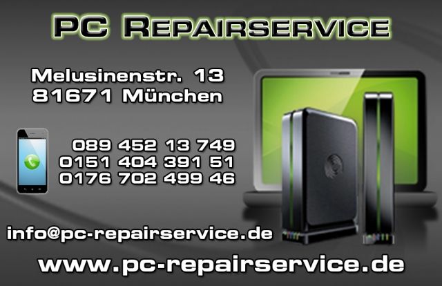 Pc-Repairservice Freinberger, ANFAHRT KOSTENLOS 40 €/ STUND - Edv Dienste - München