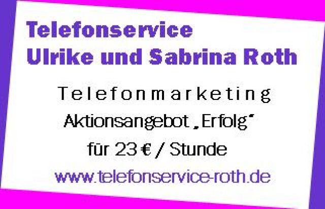 Telefonmarketing Roth GbR - Telefonist Call Agent - Riedstadt