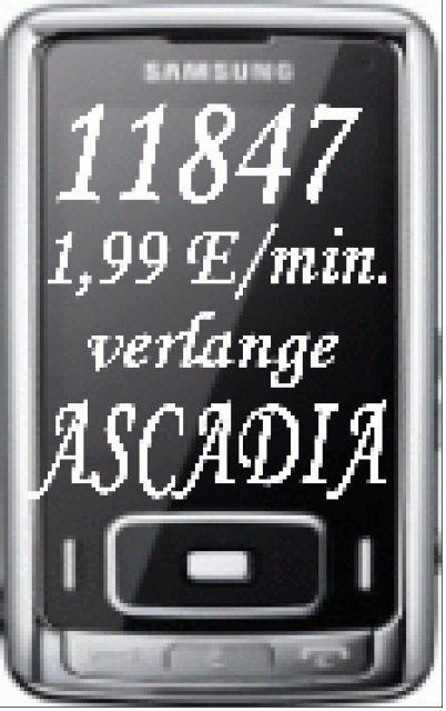 Auskunftsnummer 11847 f. Kartenlegen uvm. - Esoterik Pendel Horoskop - Ma.