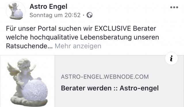 Berater werden bei Astro Engel  - Esoterik Pendel Horoskop - Duisburg 