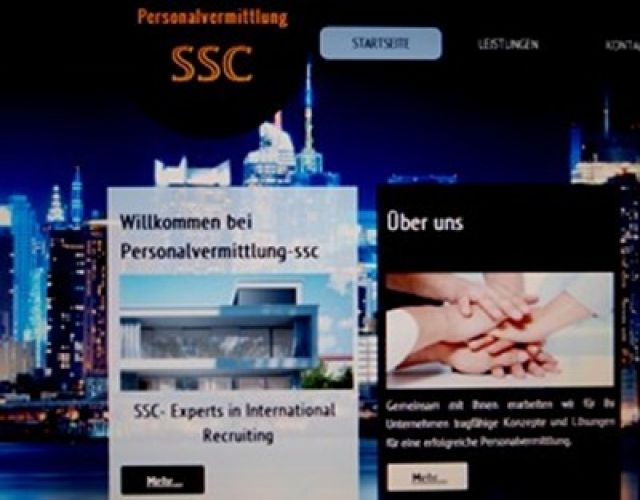 Firmenkontakt:SSC-Personalvermittlung  GewA - Arbeitsvermittlung - Goslar