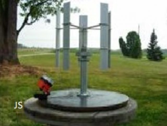 Testen Sie eine vertikale Windanlage bei sich selbst - Solartechnik - Molina de Segura