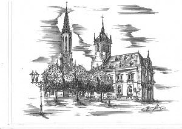 Federzeichnungen - Kunsthandwerk - Bühl