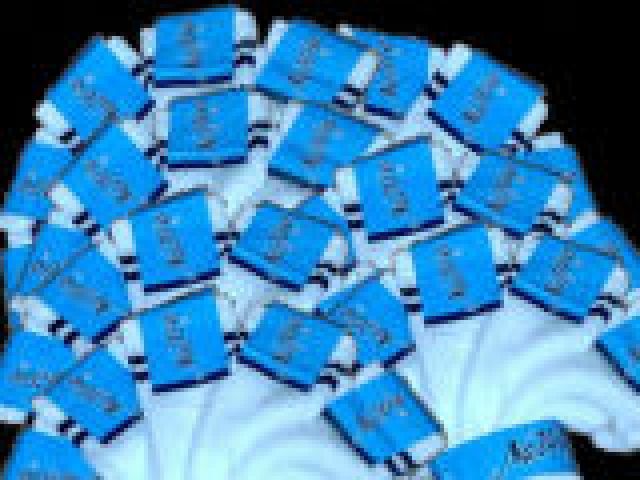 400 Paar Tennissocken weiß mit Ringeln  - Rest Sonderposten - Wetzlar