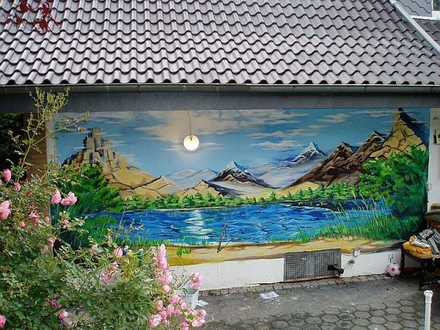 Wandmalerei, Sonderanfertigung von Dekofiguren - Wandmalerei - Bad Neustadt a.d. Saale