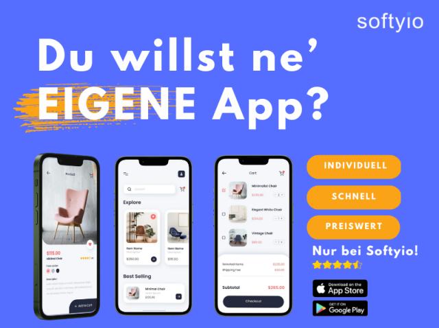 ✅ App entwickeln lassen ⭐️⭐️⭐️ by Softyio - Webdesign - Karlsruhe