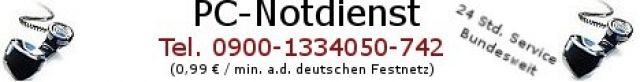 PC Notdienst Computerhotline  Tag & Nacht Hilfe Bundesweit - Edv Dienste - Pforzheim