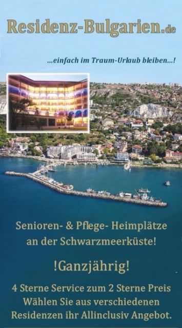 Wir suchen Vertriebspartner für Senioren Residenz am Schwarzen Meer. - Provisionsbasis - Berlin 