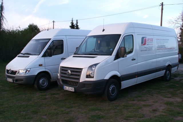 Unsere neue Farzeuge warten auf Aufträge. - Fracht - Darmstadt