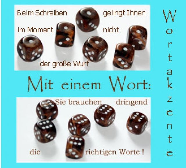 W O R T A K Z E N T E  -   für viele Gelegenheiten - Text Reden - Bönningstedt