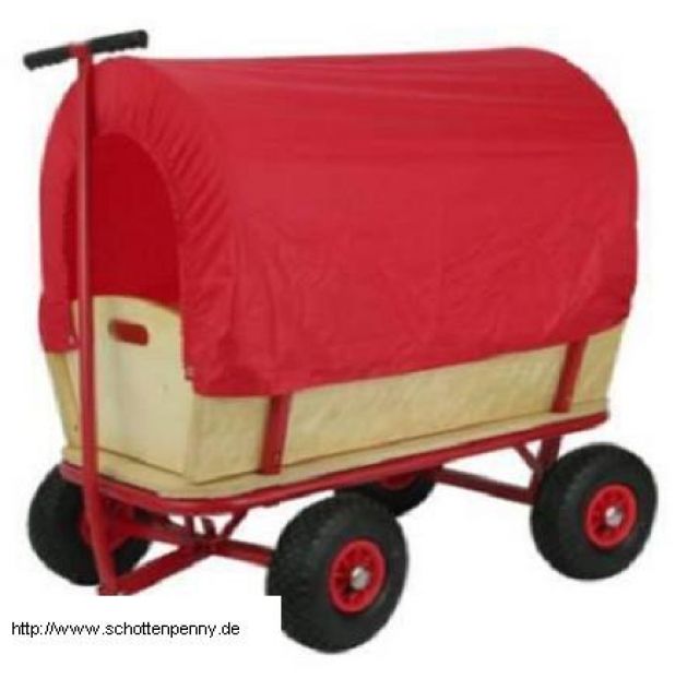 Bollerwagen mit Regenschutz-Genial für Zeitungs-Katalog-Werbeausträger - Nebenjob - Essen