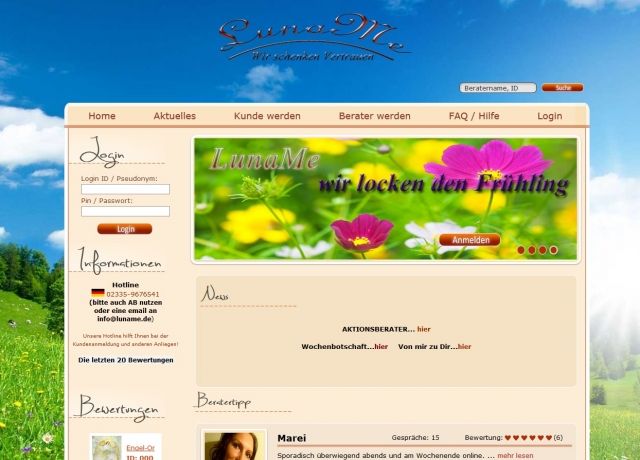 Kartenlegen mit Gratisgespräch bei LunaMe - Esoterik Pendel Horoskop - Heidelberg